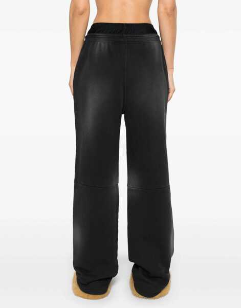 Pantaloni casual Alexander Wang Pants With Logo BLACK Femei (BM 16708437) 4