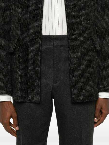 Pantaloni casual Fendi Cashmere Pants GREY Barbati (BM 16710948) 5