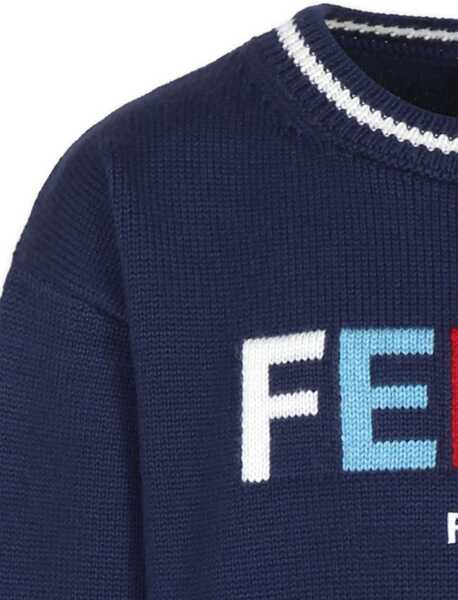 Pulovere casual Fendi Pullover Fendi Roma Kni MULTICOLOUR Fete (BM 16710954) 3