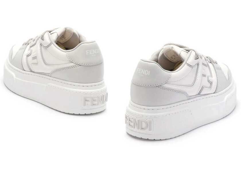 Sneakers Fendi Fendi Match Lace-Up Sneaker WHITE Femei (BM 16711065) 4