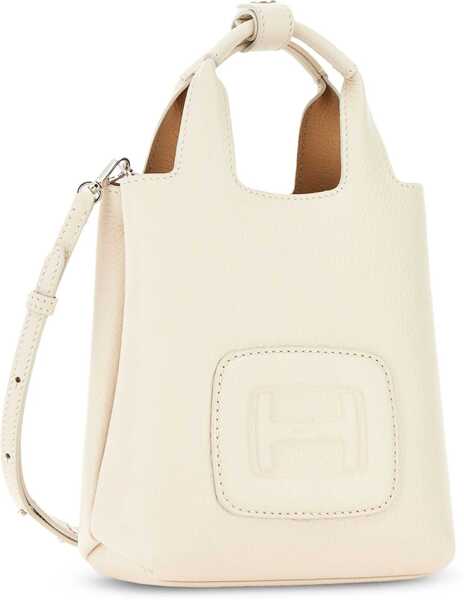 Genti de mana Hogan H Mini Shopping Bag IVORY Femei (BM 16711137) 4