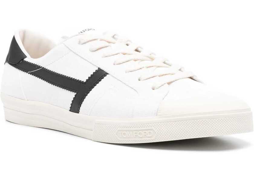 Sneakers Tom Ford Jarvis Sneaker WHITE Barbati (BM 16711854) 2