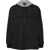 DSQUARED2 Quilted Jacket With Fleece Hood Black