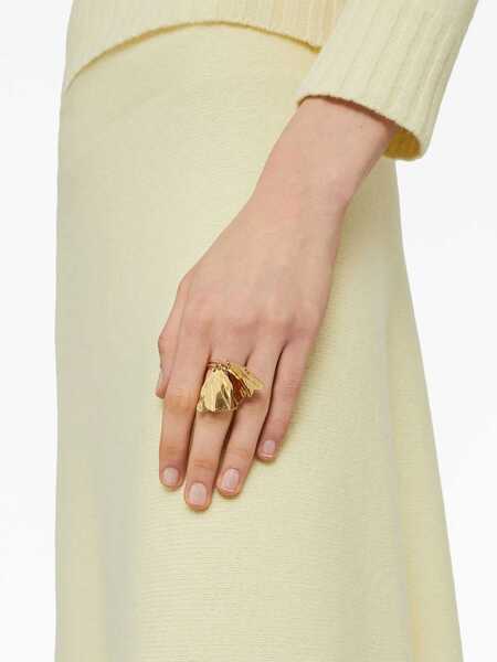 Inele Jil Sander Brass Culture 3-Set Rings Gold Femei (BM 16712157) 3