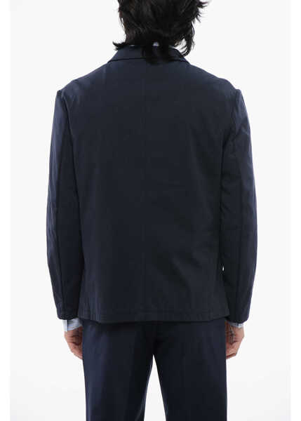 Sacouri John Richmond Unlined Single Breasted Woe Blazer Blue Barbati (BM 16712253) 2