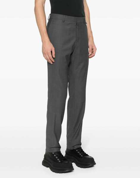 Pantaloni eleganti John Richmond Wool Blend Motino Pants Blue Barbati (BM 16713978) 3