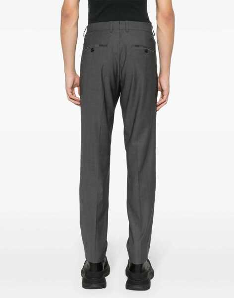 Pantaloni eleganti John Richmond Wool Blend Motino Pants Blue Barbati (BM 16713978) 4