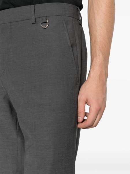 Pantaloni eleganti John Richmond Wool Blend Motino Pants Blue Barbati (BM 16713978) 5