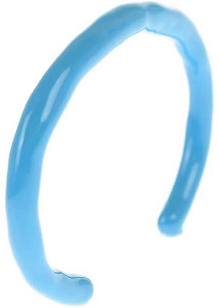 Bratari Jil Sander Enamelled Brass New Lightness Rigid Bracelet Light Blue Femei (BM 16714068) 2