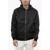 John Richmond Allover Ton-Su-Ton Logo Print Windbreaker Black