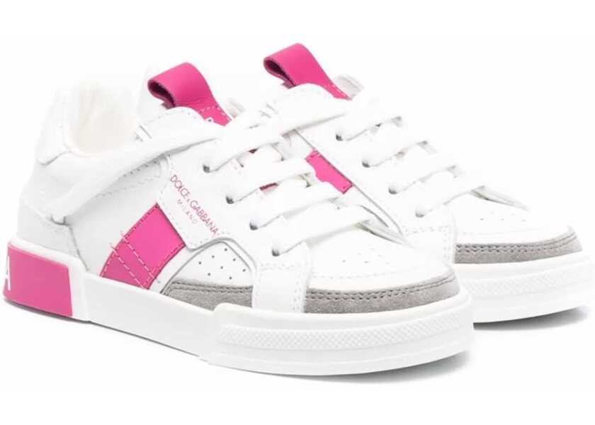 Sneakers Dolce & Gabbana Low Lace-Up Sneaker WHITE Baieti (BM 16714590) 1