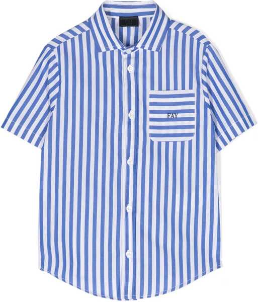 Camasi casual Fay Mc Stripes Shirt MULTICOLOUR Baieti (BM 16714632) 1