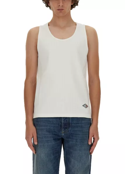 Tricouri Bottega Veneta Cotton Jersey Top WHITE Barbati (BM 16714869) 1