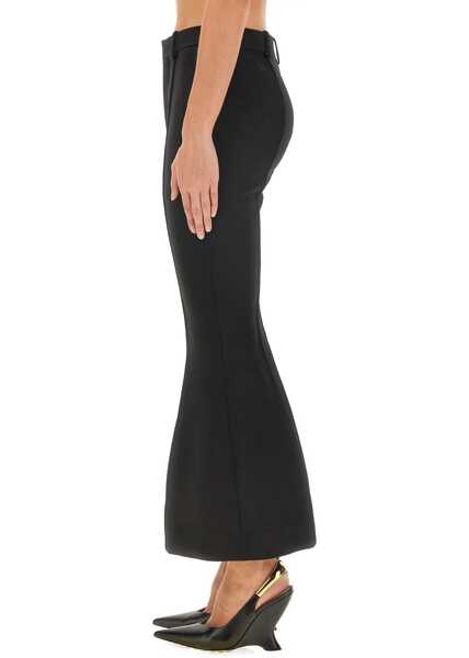 Pantaloni casual Bottega Veneta Wool Pants BLACK Femei (BM 16715160) 4