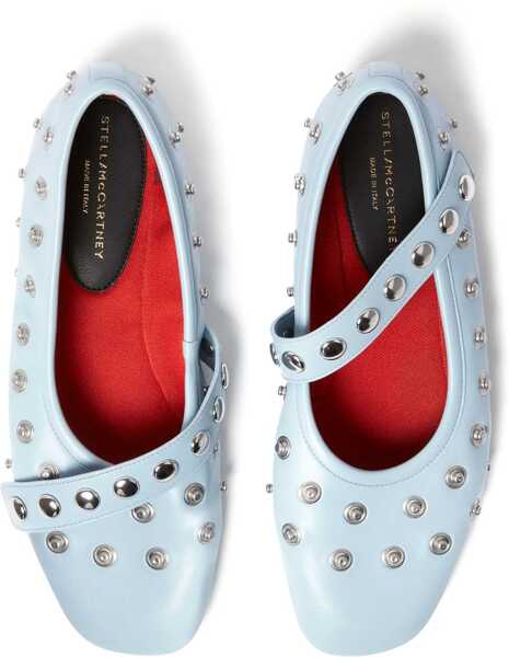 Balerini Stella McCartney Ryder Ballerina With Studs BABY BLUE Femei (BM 16715208) 4