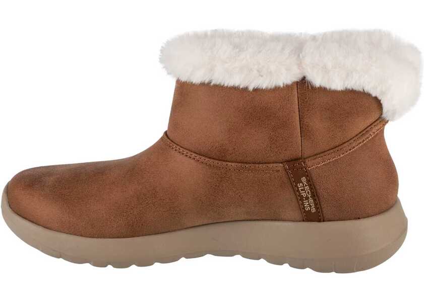 Bocanci de iarna SKECHERS Slip-Ins: On-The-Go - Cozy Dream Brown Femei (BM 16717065) 2