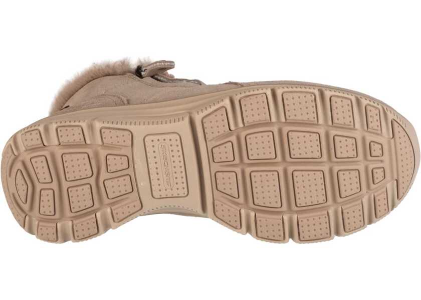 Bocanci de iarna SKECHERS Easy Going - High Zip 2 Beige Femei (BM 16717110) 4