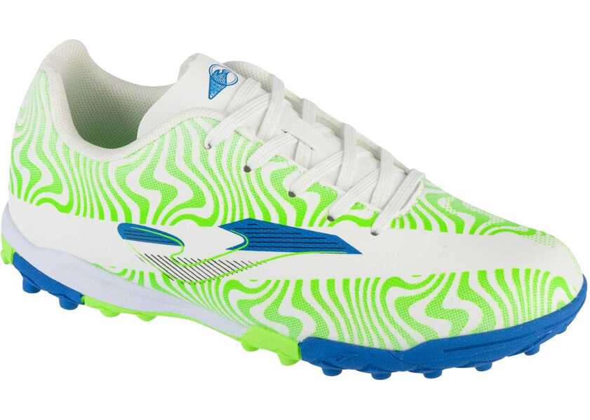 Ghete fotbal Joma Evolution Jr 2502 TF White Baieti (BM 16717407) 1