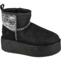 Bocanci de iarna Stinger Knit Flatform Femei