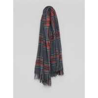 Esarfe Begg Scotland Scarf JURA.STUART DARK GREY RUST Barbati