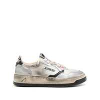 Sneakers Autry Sup Vint Low Wom Mesh/Suede Shoes Femei