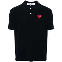 Tricouri Comme Des Garçons Play Unisex T-Shirt Red Emblem Knit Clothing Barbati