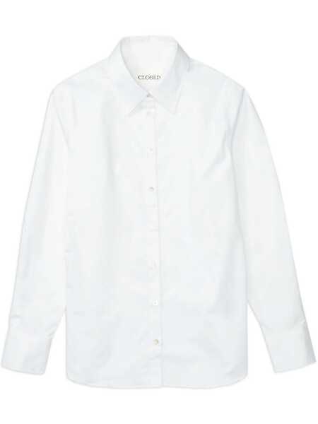 Camasi CLOSED Closed Pleated Sleeve Shirt Clothing WHITE Femei (BM 16719966) 1
