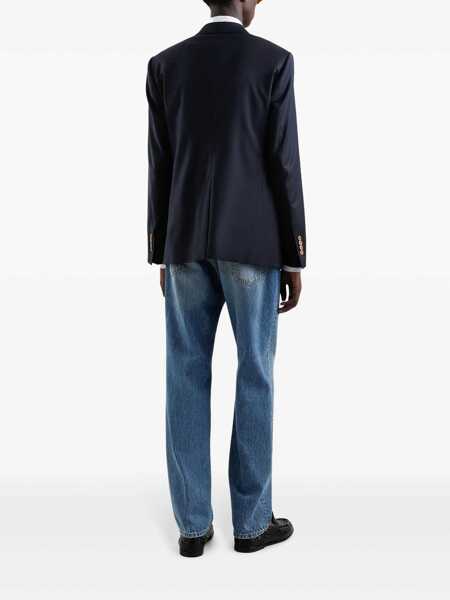 Sacouri Dolce & Gabbana Dolce & Gabbana Navy Blue Blazer BLUE Barbati (BM 16720386) 3