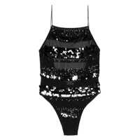 Costume de baie Oséree Sequins Stripe Maillot Clothing Femei