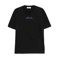 Tricouri Lanvin Bouclette Script Logo T-Shirt Clothing Barbati