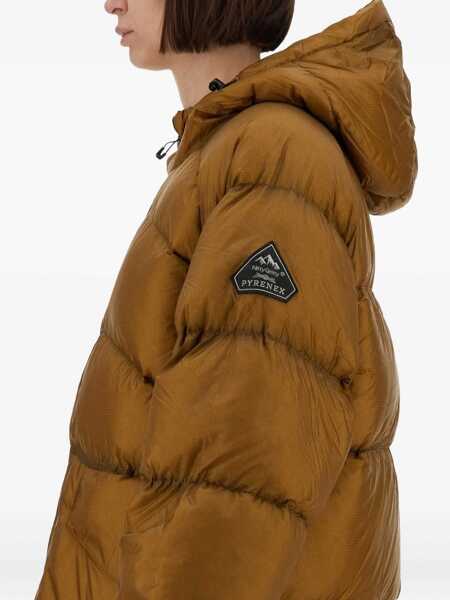 Geci de iarna PYRENEX Stellar Down Jacket In Collaboration With Nitty Gritty BRONZE Femei (BM 16722354) 4