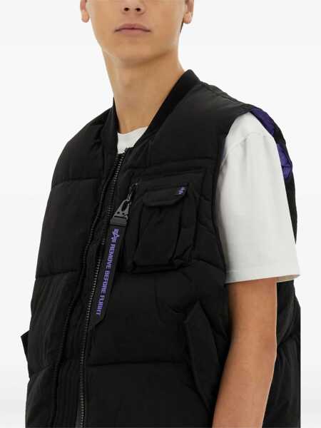 Veste casual Alpha Industries Sleeveless Ma-1 BLACK Femei (BM 16722357) 5