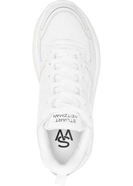 Sneakers Stuart Weitzman Sneaker Con Logo WHITE Femei (BM 16722648) 4