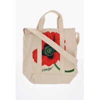 Genti de mana Cotton Twill Tote Bag With Maxi Embroidery Barbati