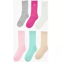 Sosete Nike Air Jordan Set 6 Pairs Of Long Ribbed Socks With Embroidered