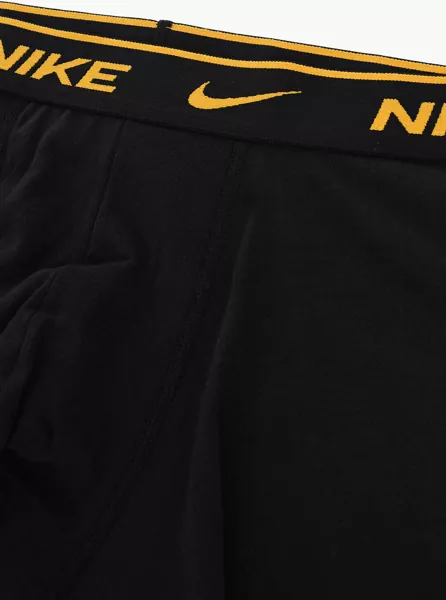Lenjerie intima Nike Set Of 3 Solid Color Boxer With Contrasting Logo Black Barbati (BM 16722777) 4