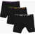 Nike Set Of 3 Solid Color Boxer With Contrasting Logo Black