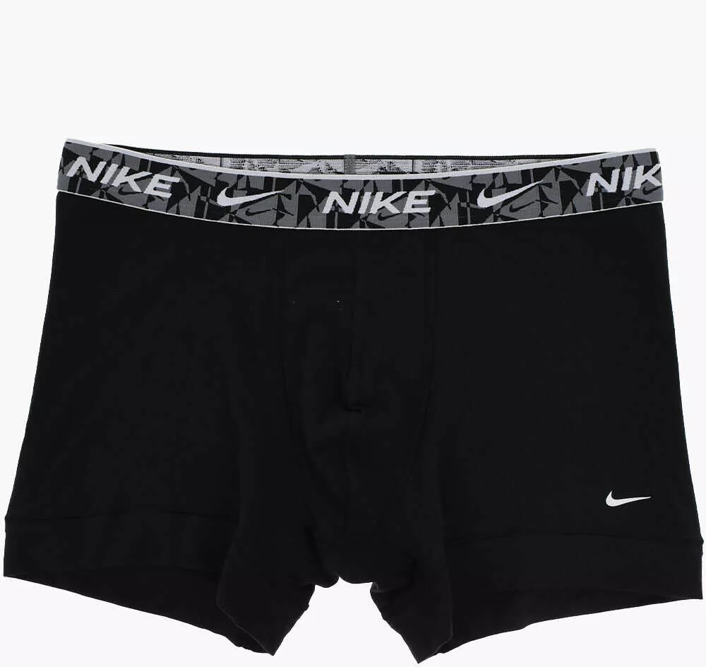 Lenjerie intima Nike Set 3 Pairs Of Stretch Cotton Boxers With Logoed Elastic Ban Black Barbati (BM 16722783) 2