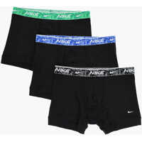 Lenjerie intima Set 3 Pairs Of Stretch Cotton Boxers With Logoed Elastic Ban Barbati