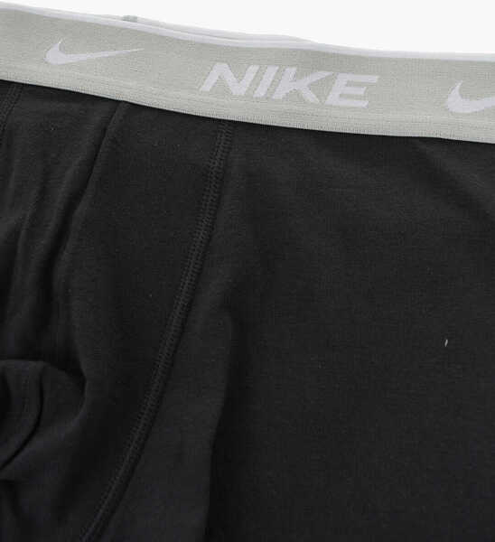 Lenjerie intima Nike Set Of 3 Solid Color Boxer With Logoed Elastic Band Black Barbati (BM 16722786) 3