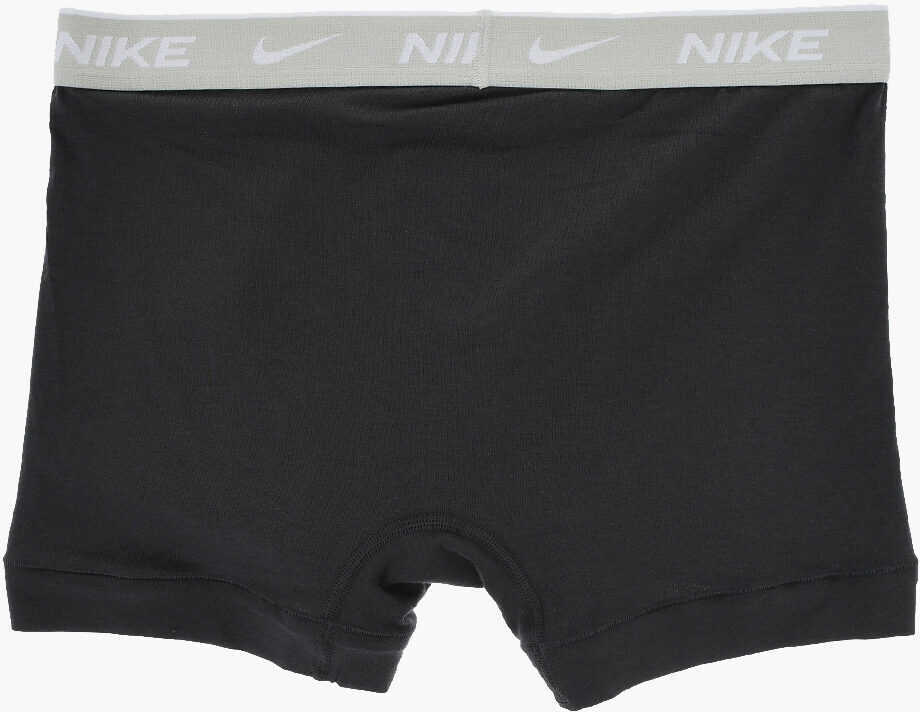 Lenjerie intima Nike Set Of 3 Solid Color Boxer With Logoed Elastic Band Black Barbati (BM 16722786) 4