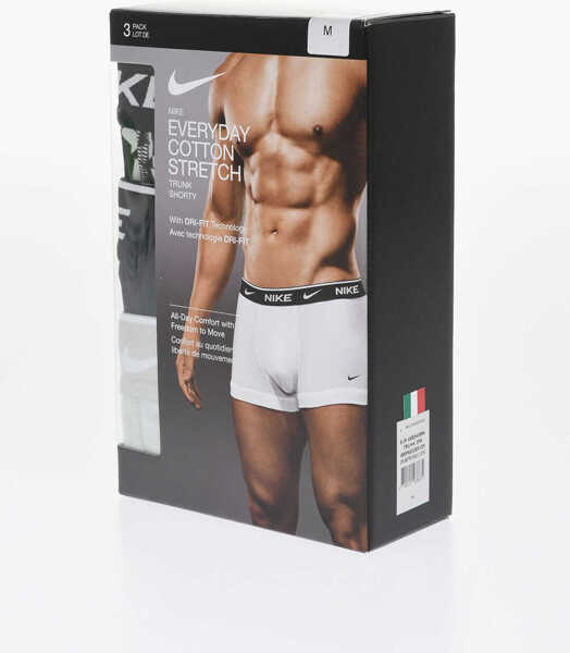 Lenjerie intima Nike Set Of 3 Stretch Cotton Boxers With Logoed Elastic Band Multicolor Barbati (BM 16722792) 2