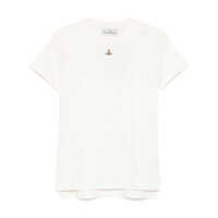 Tricouri Vivienne Westwood Logo Cotton T-Shirt Femei