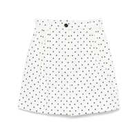 Pantaloni scurti Dolce & Gabbana Polka Dot Print Cotton Shorts Femei