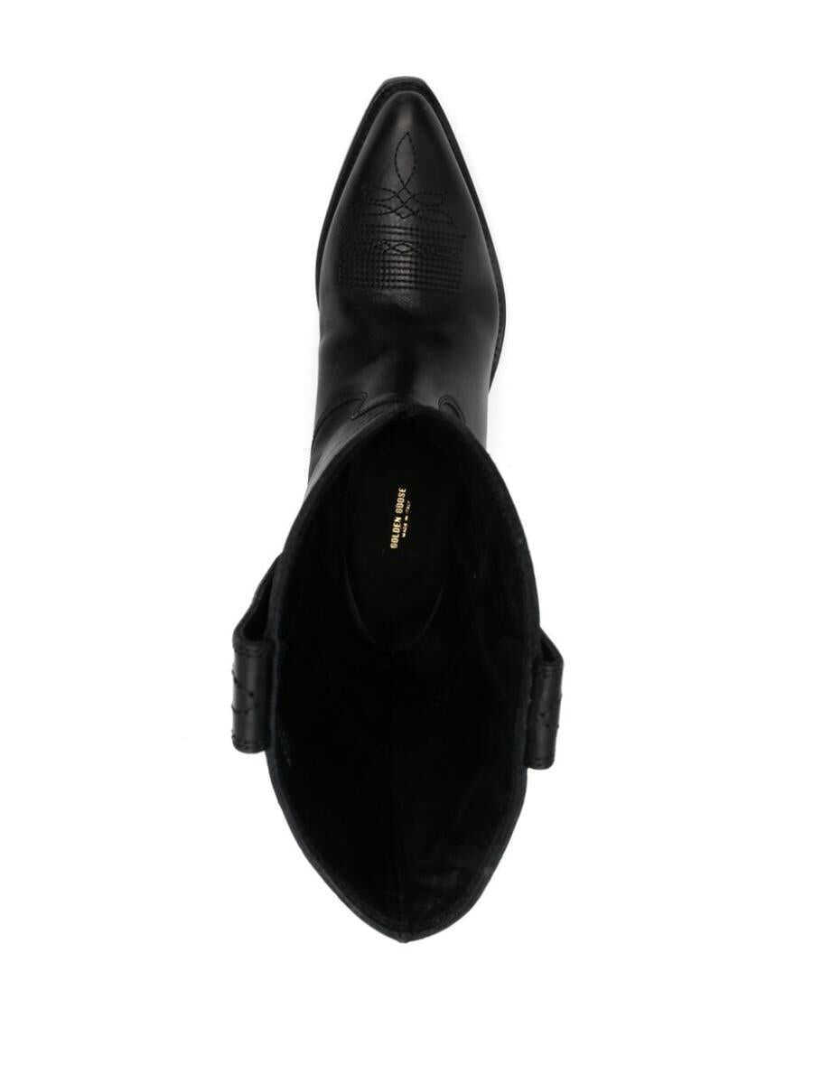 Bocanci Golden Goose Golden Goose Wish Star Leather Boots Black Femei (BM 16724217) 2