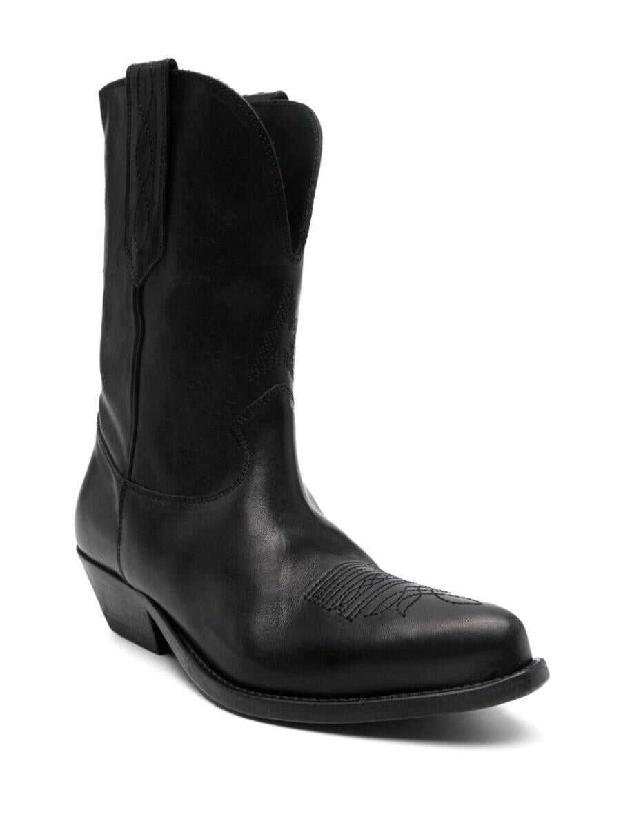 Bocanci Golden Goose Golden Goose Wish Star Leather Boots Black Femei (BM 16724217) 3