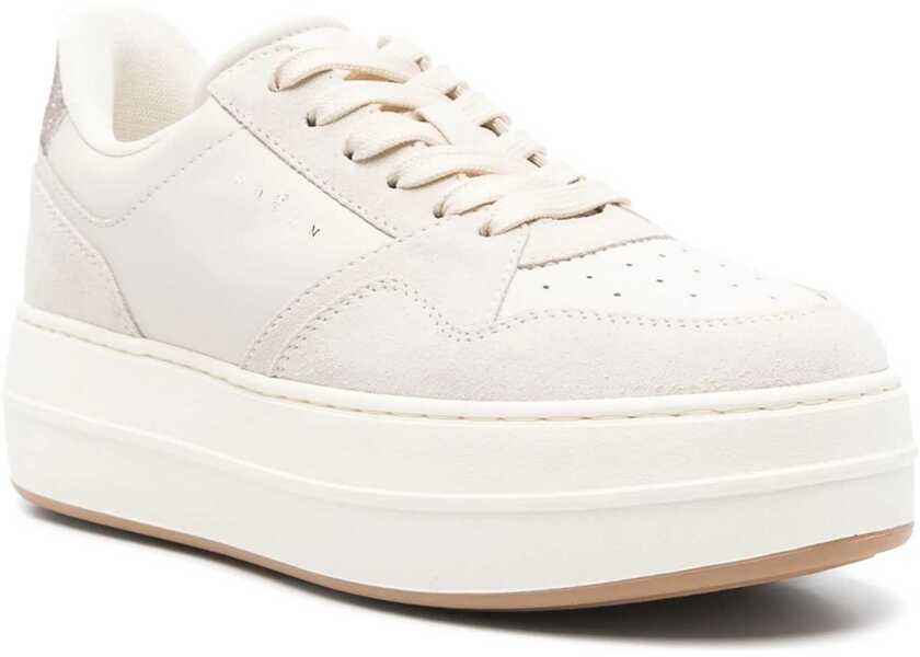 Sneakers Hogan Leather Sneaker WHITE Femei (BM 16725582) 2