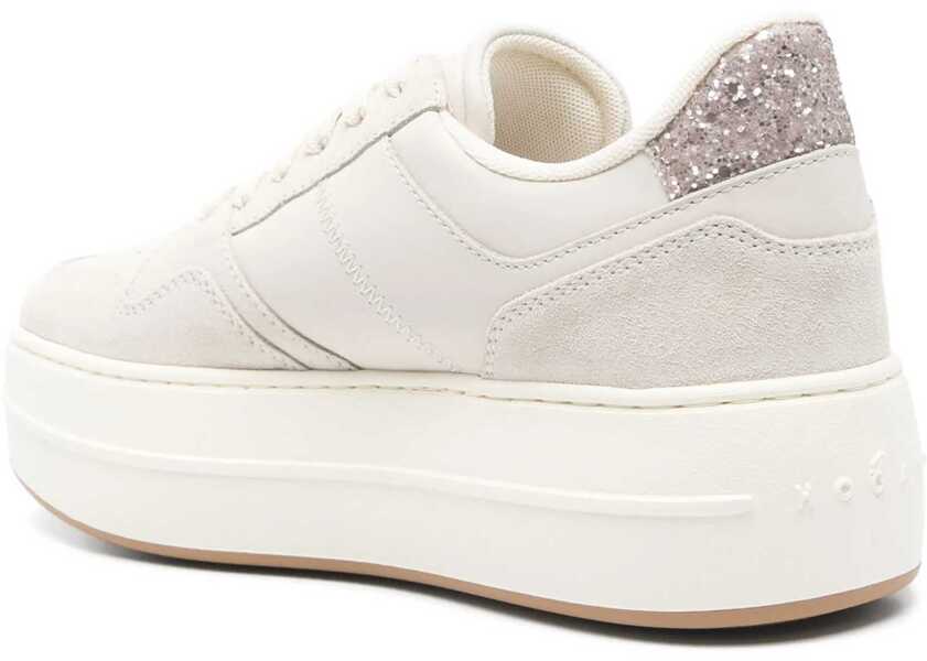 Sneakers Hogan Leather Sneaker WHITE Femei (BM 16725582) 3