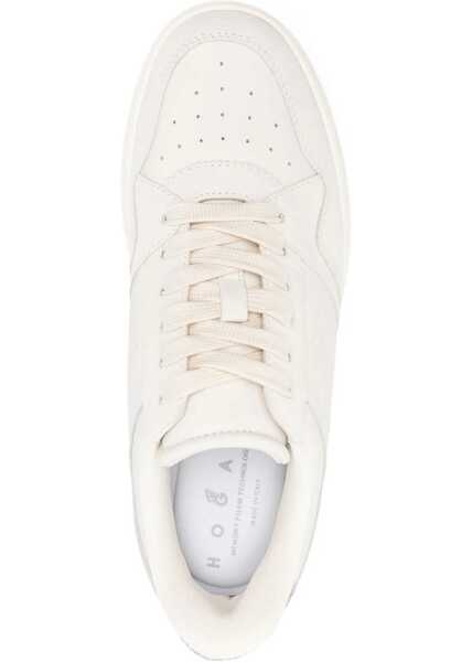 Sneakers Hogan Leather Sneaker WHITE Femei (BM 16725582) 4