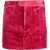 Isabel Marant Corduroy Low-Waist Mini-Skirt Red